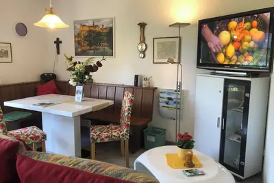 Image de Appartement 'Bantles Paterre Ferienwohnung' avec terrasse privée, jardin partagé et Wi-Fi