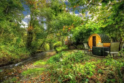 Image de Creek-side oasis! Newly renovated home w/hot tub & barrel sauna!