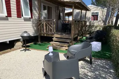 Image de Mobilhome Ca53 Camping 4* Vias Plage 6\/8 personnes