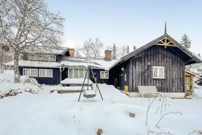 Belle maison de 4 chambres à Vang i.