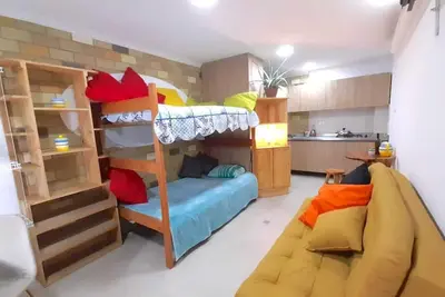 Image de Aparta Estudio Hostal Acogedor Camarote, Sofá Cama, Cocina, Mesa, Baño