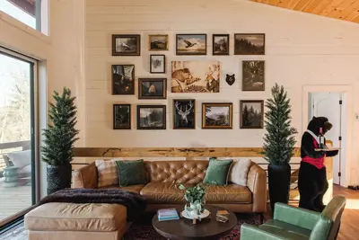 Image de Luxury Cabin w\/ Hot Tub & Views - Near Blue Ridge