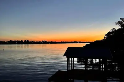Image de Lakefront Home on False River! Private Dock with 2 Story Pier & huge porch!