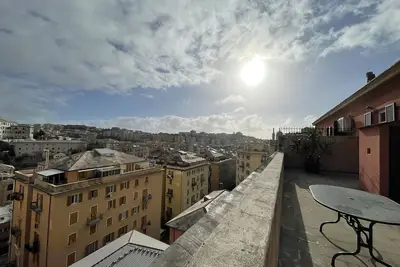 Genova: la Libertà Dell'attico