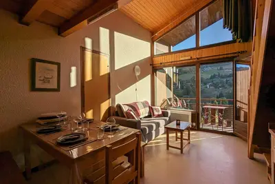Image de Duplex cosy au pied des pistes avec garage - La Clusaz