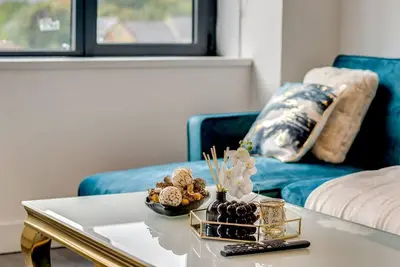 Appartement-Salle de bain privée séparée-Vue ville-Luxury Two Bedroom
