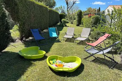 Image de Maison classée 3 ⭐️ - 6 personnes - 5min plage - grand jardin clos