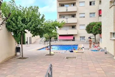 Image de Appartement familial à 250m de la plage, 6 pers, piscine, internet, Lloret de Mar