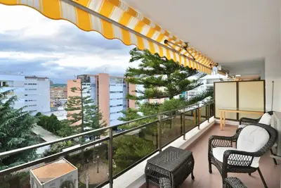 Image de Appartement à 100m de la mer à Lloret de Mar, 2 chambres, terrasse, piscine, clim, pour 5 pers.