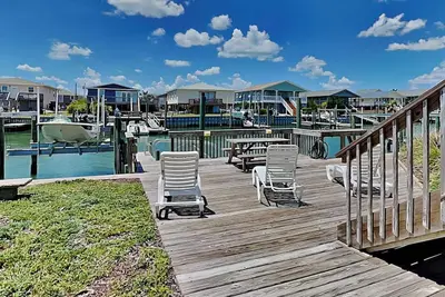 Image de On Island Time | Serene Water Views + Dock & Game Room!