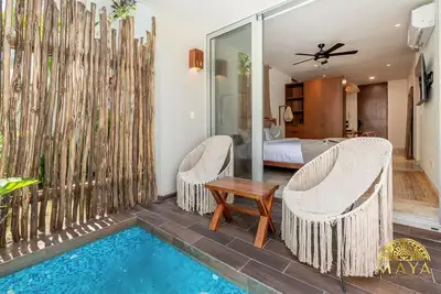 Image de Nhoa 102a Lux 2br Condo Plunge Pool in Aldea Zama