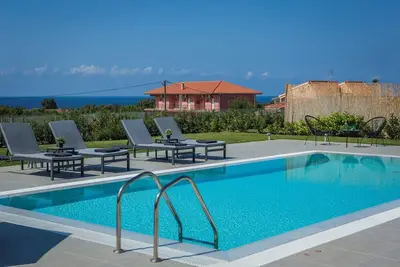 Image de Elegant Svoronata Villa | 3 Bedrooms | Villa Lagneia | Private Pool & Sea Views | Kefalonia