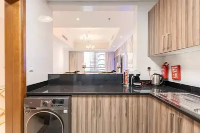 Image de Luxury 1 bhk next to dubai mall 2 min walk and burj khalifa fountain