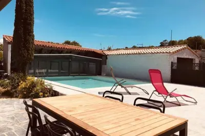 Image de Maison pour 9 avec piscine à St-Jean-de-Monts