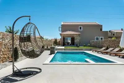 Image de Appartement de vacances Privlaka pour 1 - 6 personnes avec 3 chambres à coucher - Maison de vacances