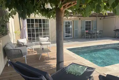 Image de Villa moderne avec piscine en plein centre de Saint Florent