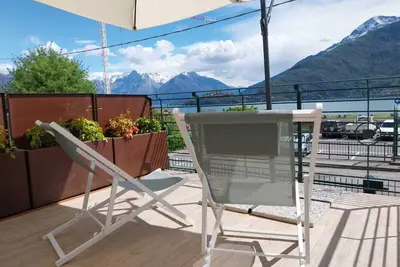 Image de Appartement \"Vichi's Nest\" avec vue sur le lac, Wi-Fi et climatisation