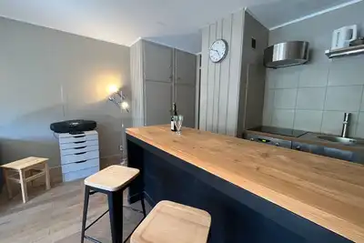 Image de Studio lumineux à Pra-Loup, proche pistes et commerces, avec parking privé et box à ski