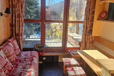 Image de Appartement duplex 4 pers à Arc 1800, balcon, Wi-Fi, accès pistes et commerces à proximité