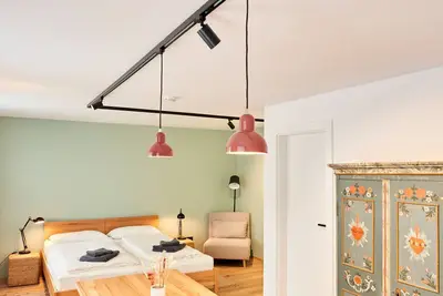 Image de Maison d'hôtes 'Alte Seifensiederei - Rainer Maria' avec terrasse partagée, jardin partagé et Wi-Fi