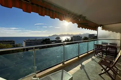 Image de A069 - Charmant appartement avec piscine et vue mer