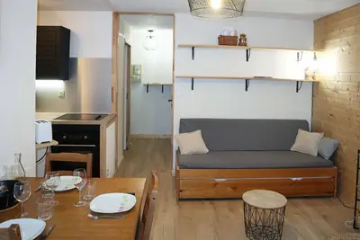 Image de Studio Confort 6 Pers, Balcon Sud, Accès Pistes & Navette - Les Orres 1650