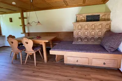 Image de Naturnahe, gemĂĽtliche Ferienwohnung im Naturpark Nagelfuh Direkt an der Loipe