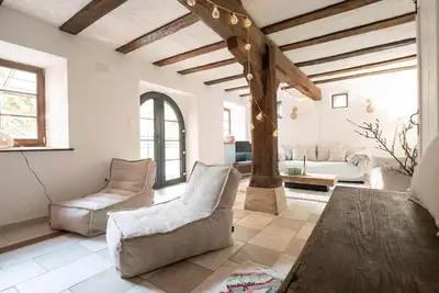 Image de Ferienhaus mit Charme im Elsass. 120qm Alleinnutzung, 3 Sz, Wald, Berge, Natur