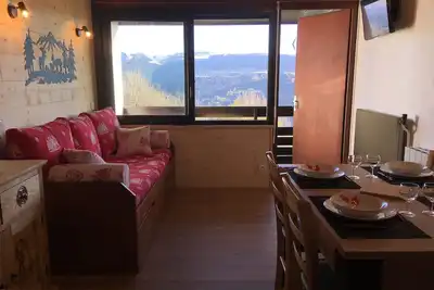 Image de Duplex 4\/6 pers dans une ambiance chaleureuse avec vue imprenable sur le Sancy