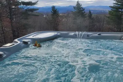 Image de Million Dollar View with 7 Person Hot Tub. 75\" Tv pool table and air hockey