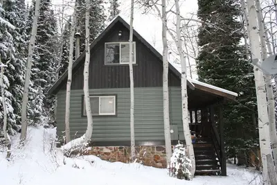 Image de New! Secluded Cabin w/ Hot Tub, close to Solitude & Brighton Ski Resorts