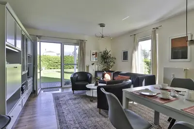 Image de Diese Wunderschöne, Sehr Kindgerechte Ferienwohnung Liegt Sehr Strandnah