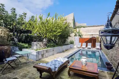 Private villa with swimming pool