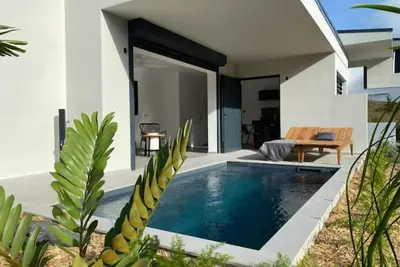 Villa Lune de Miel \"Blanc de Blancs\" Deshaies