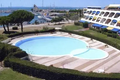 Image de As23877 - Studio cabine-Vue Port-piscine -parking commun