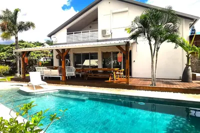 Image de Villa d'exception \"Rosa Palma\" piscine chauffée au cœur de St Gilles les bains