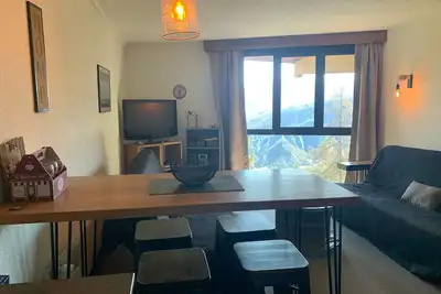 Image de Studio spacieux 4 pers, à côté du centre et des pistes à Pra Loup