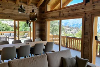 Image de Maison de vacances Haute-Nendaz pour 1 - 8 personnes avec 4 chambres à coucher - Chalet