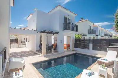 Image de Maison de vacances Paralimni pour 1 - 5 personnes avec 2 chambres à coucher - Maison de vacances