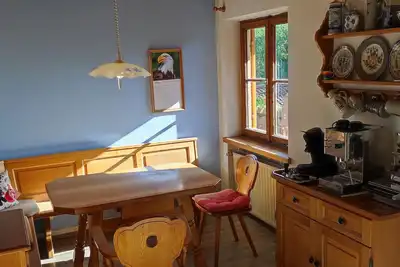 Image de Détente sur 2 niveaux ; randonnées au départ de la maison. ski dans les environs