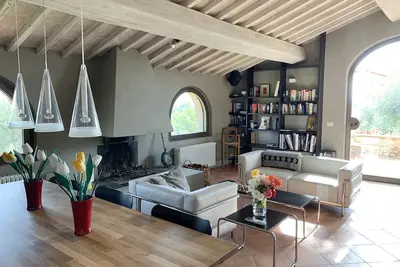 Image de Luxurious farmhouse with two high design lodgings. Epic spot, 30 min to Florence