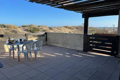 Image de Appartement T3 Ă Cap d'Agde, 6 pers, au bord de la plage avec parking et terrasse