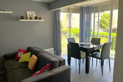 Image de Charmant T3 au Cap d'Agde avec parking, Ă 10 min du port et 15 min de la plage