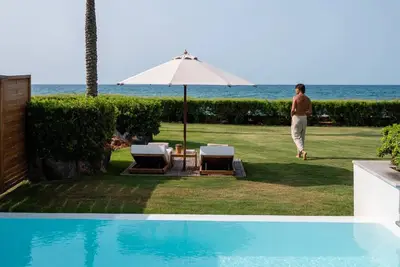 Image de ISholidays Creta Amirandes Junior Presidential Villa Seafront with Private Heated Pool & Garden