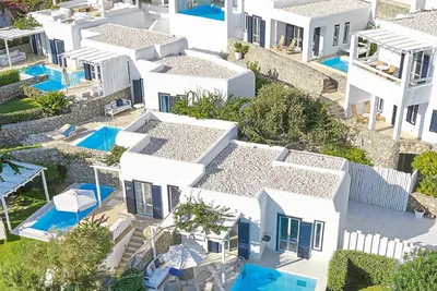 ISholidays Mykonos Blu Cobalt Villa PrivHeatedPool