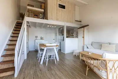 Image de Appartement plein centre Cap-ferret avec vue sur lac et climatisation - Réf 24