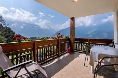 Image de Appartement 'Patztauhof Ortlerblick' avec vue sur les montagnes, terrasse privée et Wi-Fi