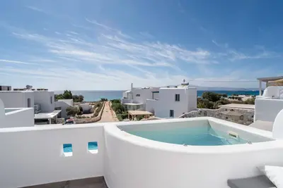 Image de Villa 'Helen Luxury Caelum' avec vue sur la mer, Wi-Fi et climatisation