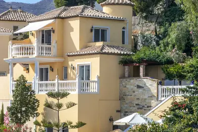 Image de Villa \"Estrella\" avec vue sur la mer, à la campagne avec piscine privée et pour les familles
