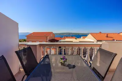 Image de Appartement de vacances avec balcon donnant sur la mer